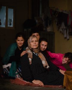 Famille à Gaza